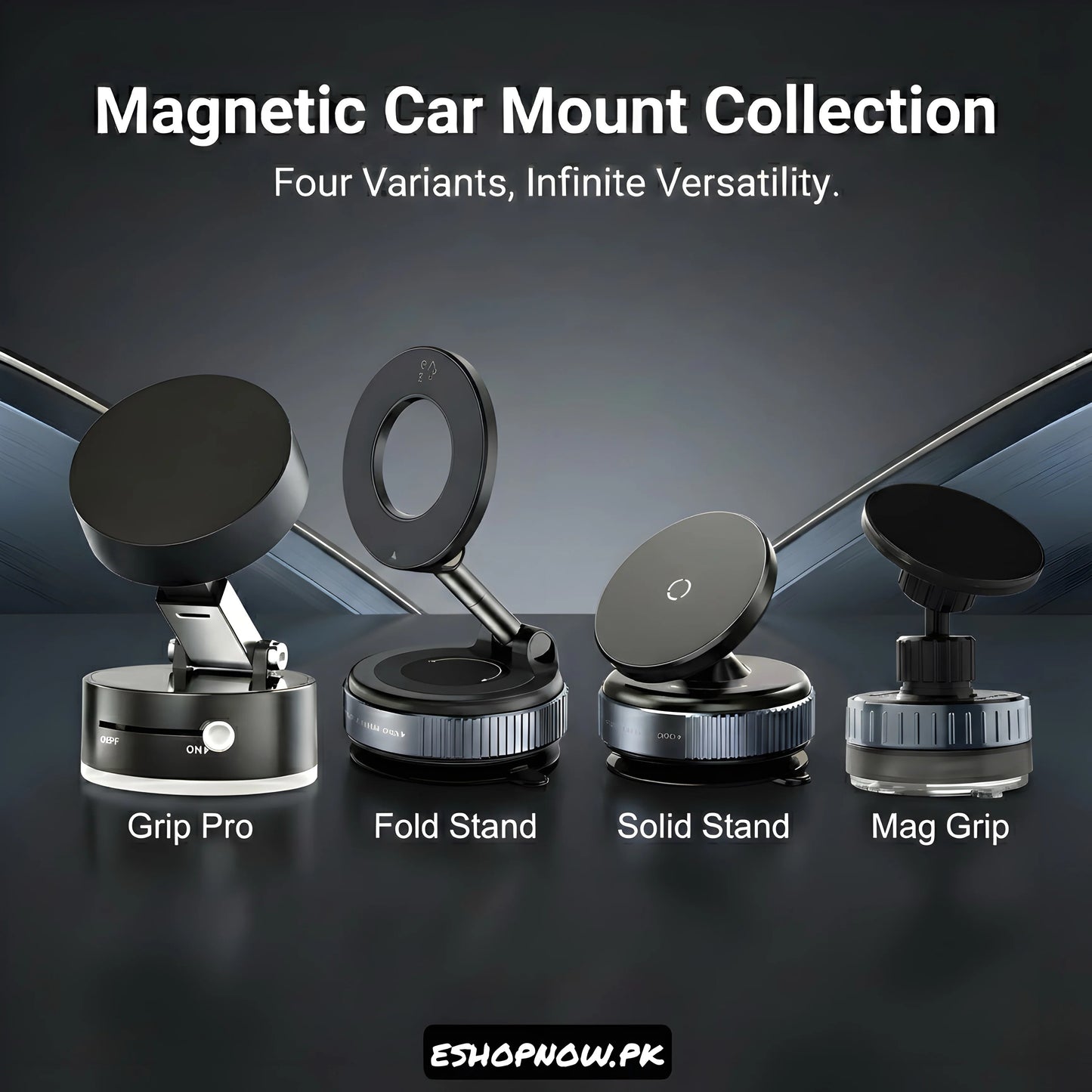 360° Magnetic Car Phone Holder