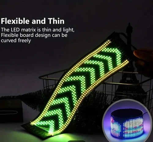 Programmable LED Car Sign Display